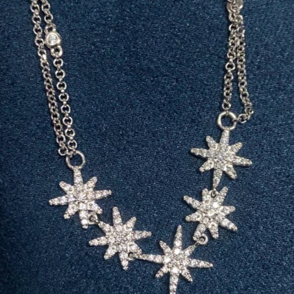 APM Monaco Météorites Double Chain Adjustable Necklace - Picture 2 of 6